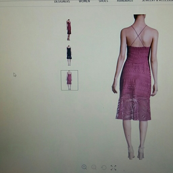 [Likely] Navy Lace Dress - Picture 2 of 2